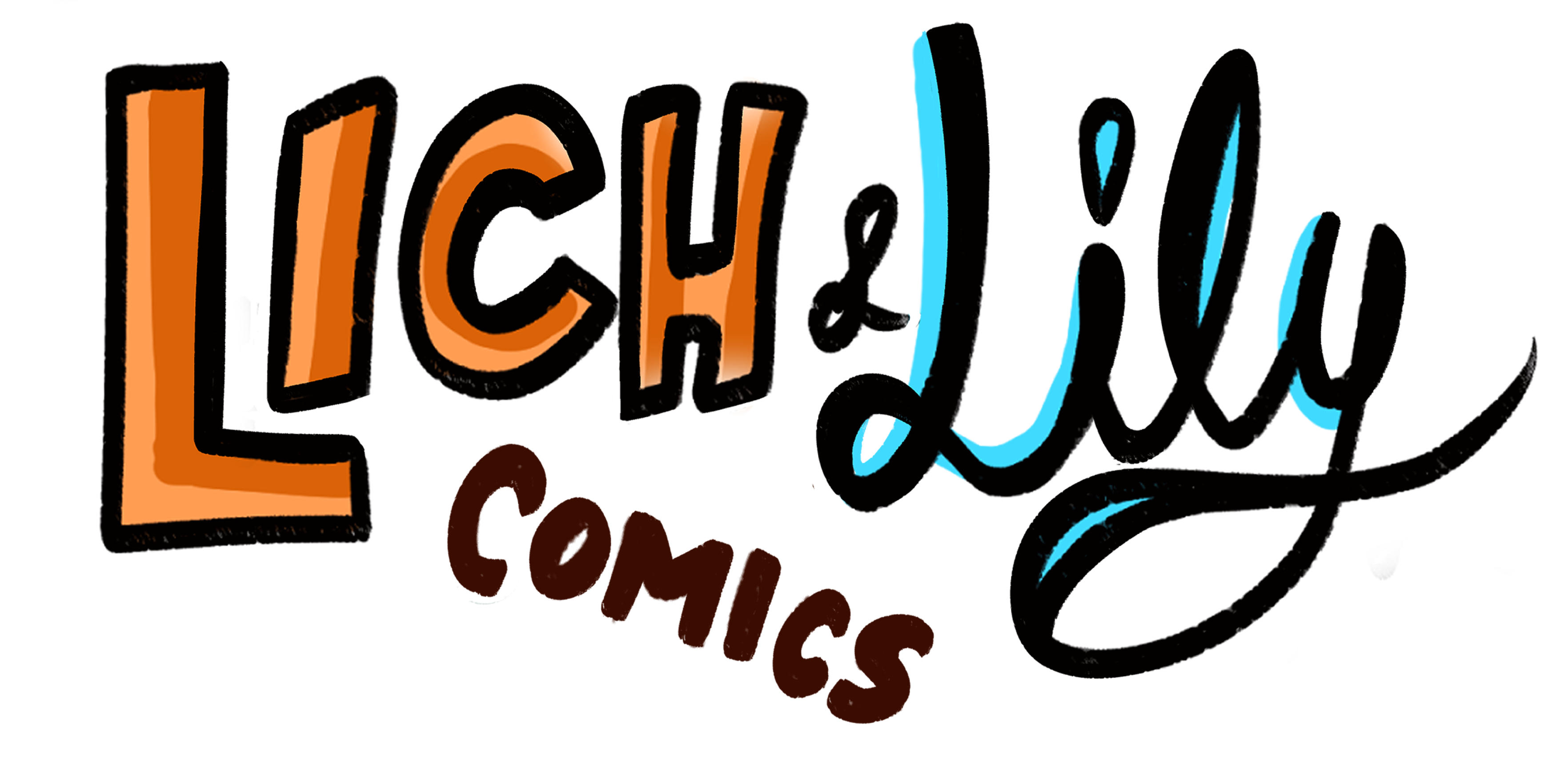 Lich and Lily Comics Logo